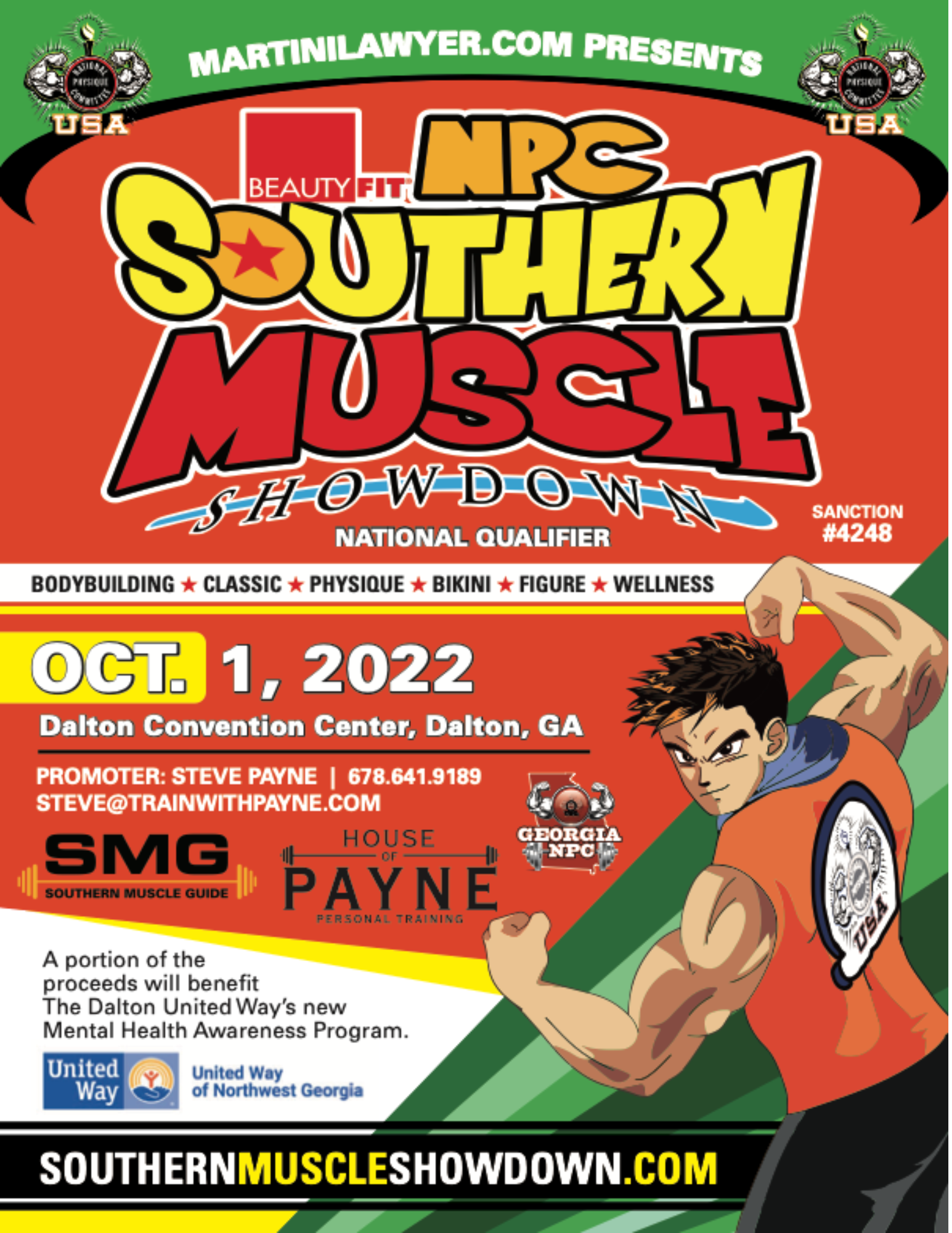 NPC Southern Muscle Showdown Program Southern Muscle Showdown