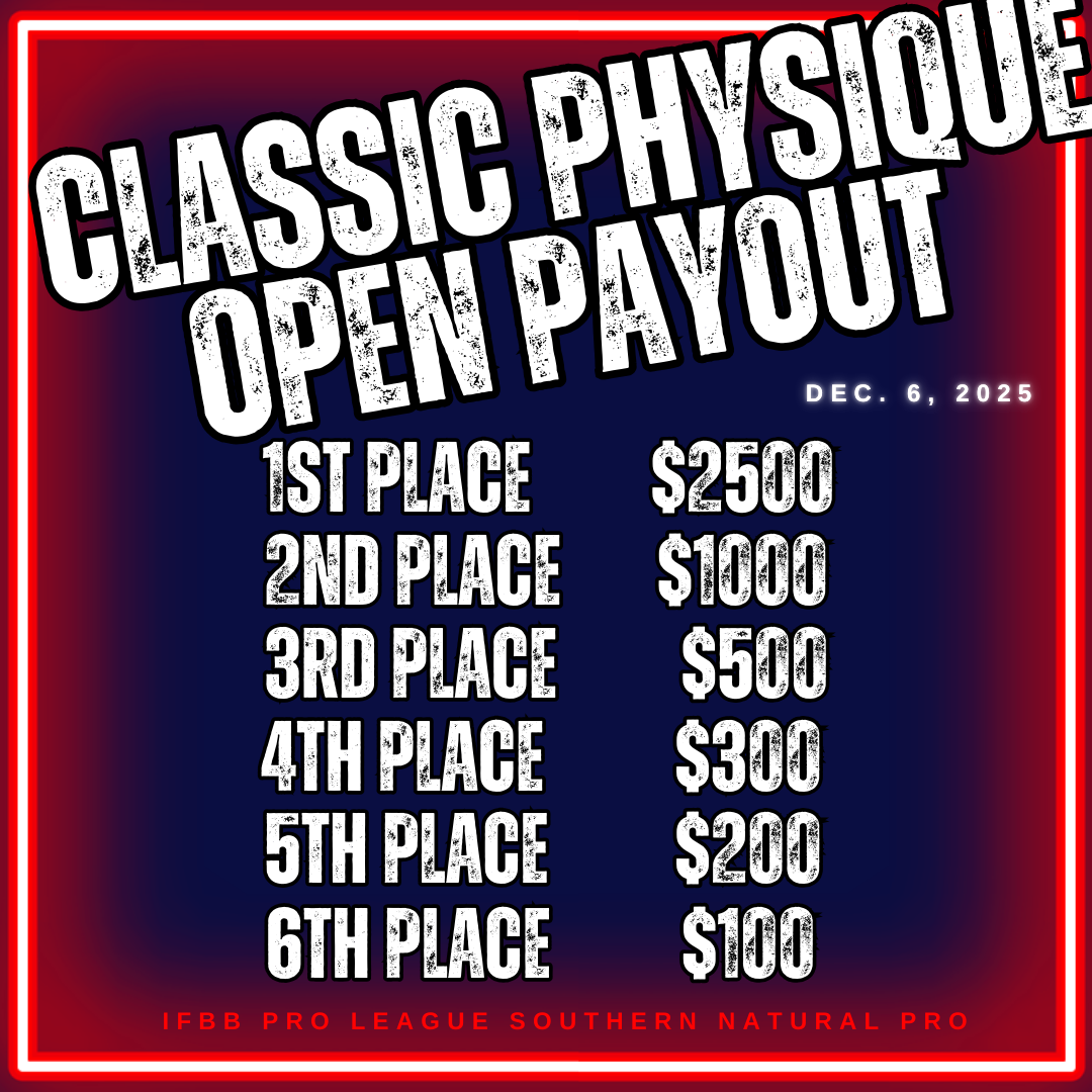 SNS - Classic Physique Payout